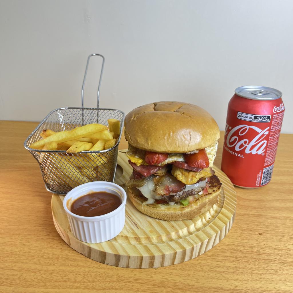 X-Tudão + Batata + Refri