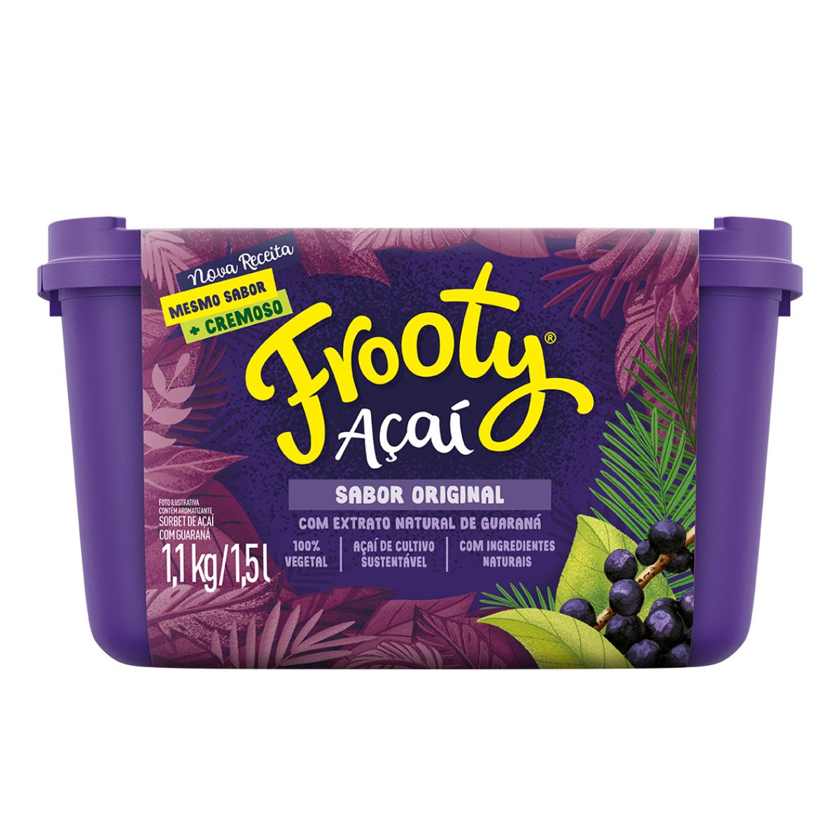 Açaí pote 1L