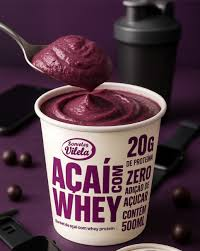 Açaí com whey 500ml